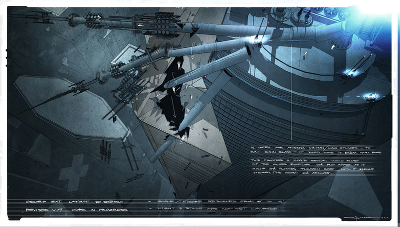 Illustration for article titled Brand new Amazing Spider-Man concept art takes you deep inside OsCorp!